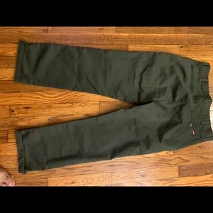 Supreme olive working pants size 30